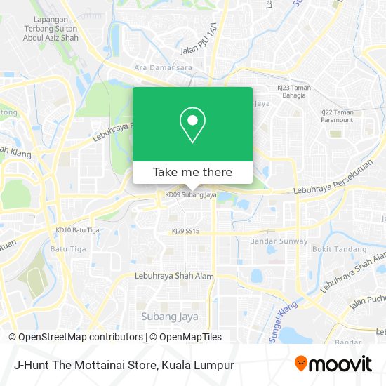 J-Hunt The Mottainai Store map