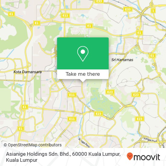 Asianige Holdings Sdn. Bhd., 60000 Kuala Lumpur map