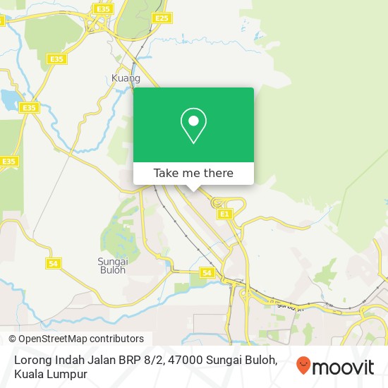 Lorong Indah Jalan BRP 8 / 2, 47000 Sungai Buloh map