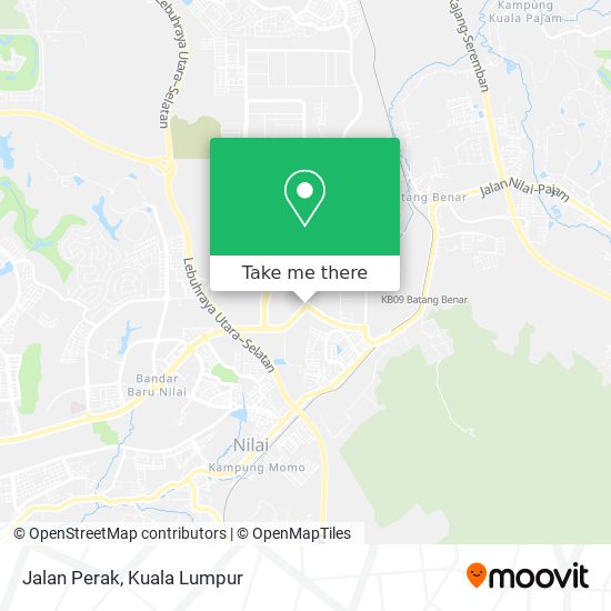 Jalan Perak map