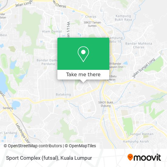 Sport Complex (futsal) map