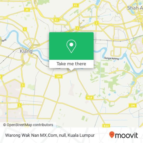 Peta Warong Wak Nan MX.Com, null