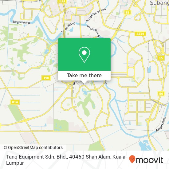 Tanq Equipment Sdn. Bhd., 40460 Shah Alam map