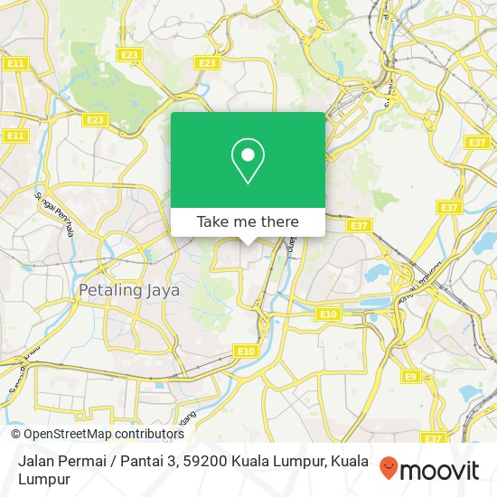 Jalan Permai / Pantai 3, 59200 Kuala Lumpur map