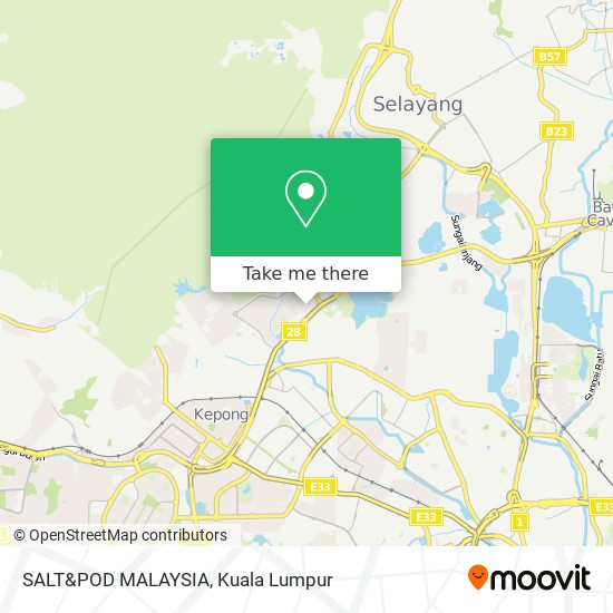 SALT&POD MALAYSIA map