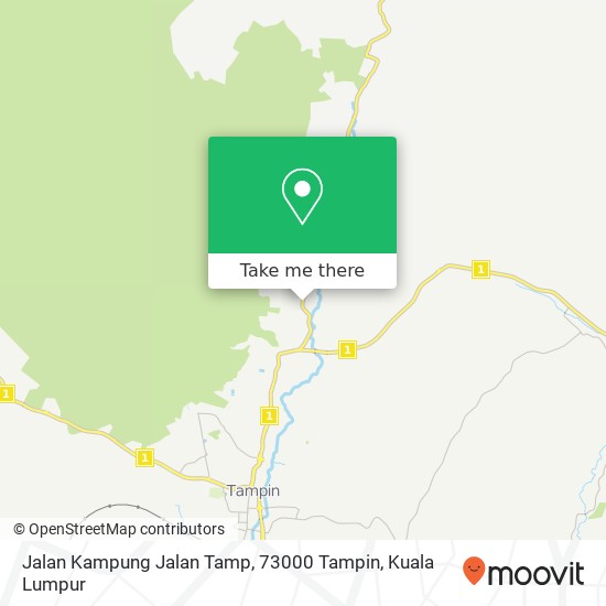 Peta Jalan Kampung Jalan Tamp, 73000 Tampin