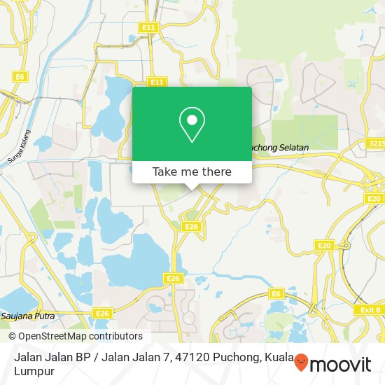 Jalan Jalan BP / Jalan Jalan 7, 47120 Puchong map