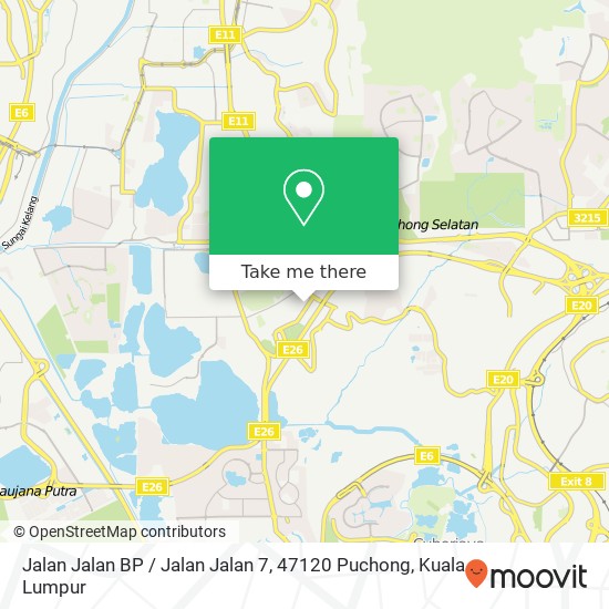 Jalan Jalan BP / Jalan Jalan 7, 47120 Puchong map