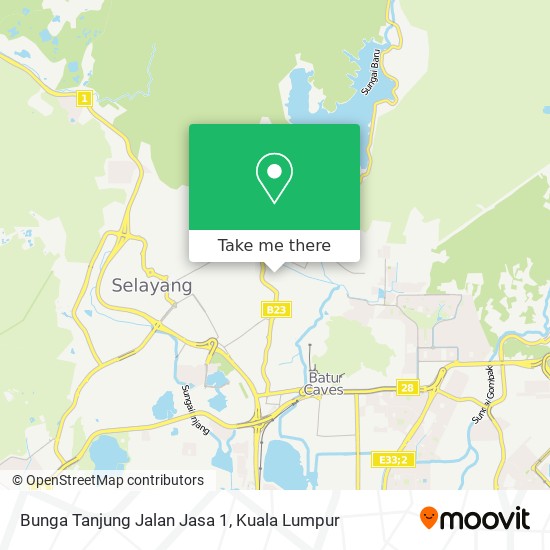 Peta Bunga Tanjung Jalan Jasa 1