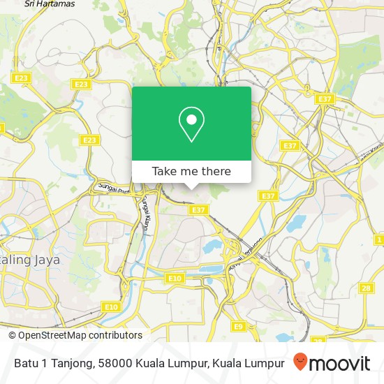 Peta Batu 1 Tanjong, 58000 Kuala Lumpur