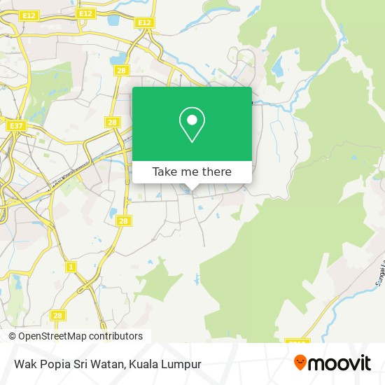 Wak Popia Sri Watan map