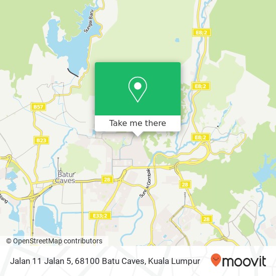 Jalan 11 Jalan 5, 68100 Batu Caves map