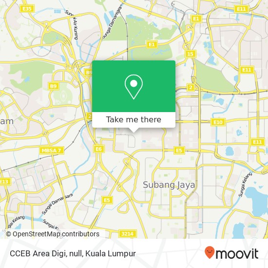 CCEB Area Digi, null map