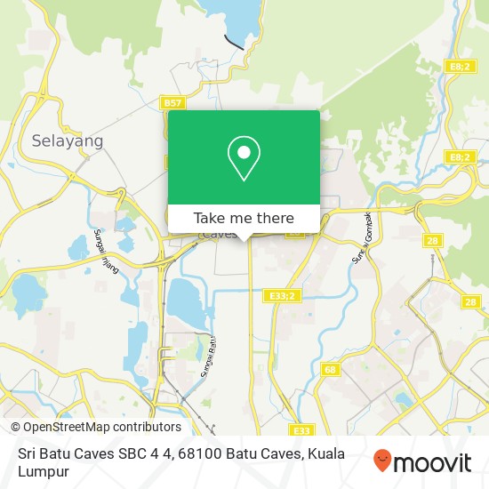 Peta Sri Batu Caves SBC 4 4, 68100 Batu Caves