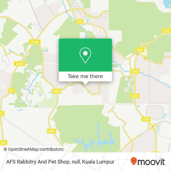 AFS Rabbitry And Pet Shop, null map
