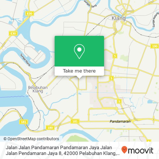Jalan Jalan Pandamaran Pandamaran Jaya Jalan Jalan Pendamaran Jaya 8, 42000 Pelabuhan Klang map