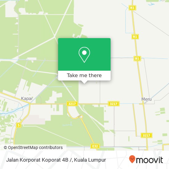 Jalan Korporat Koporat 4B /, 42200 Kapar map