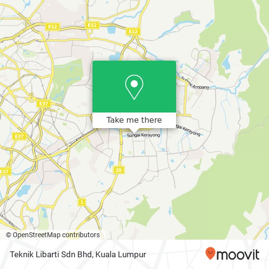 Teknik Libarti Sdn Bhd map