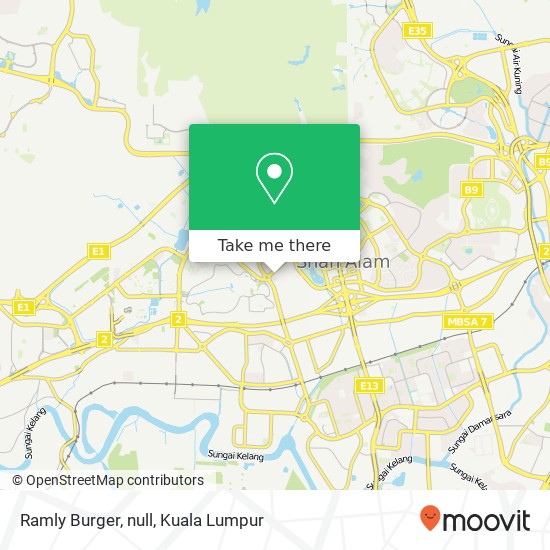 Ramly Burger, null map