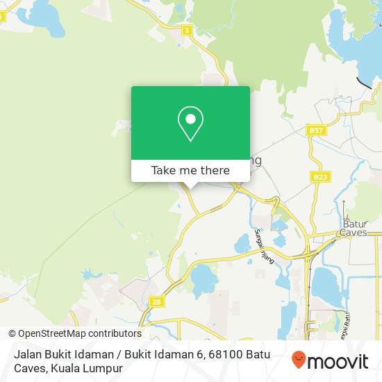 Jalan Bukit Idaman / Bukit Idaman 6, 68100 Batu Caves map