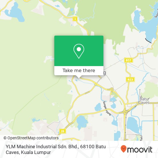 YLM Machine Industrial Sdn. Bhd., 68100 Batu Caves map