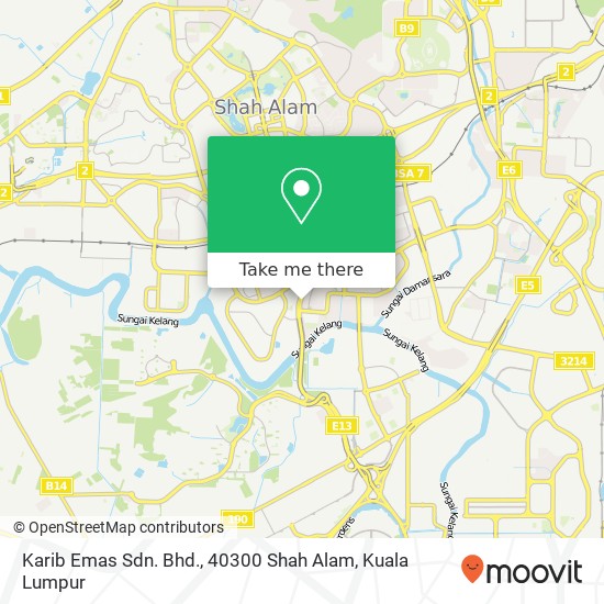 Karib Emas Sdn. Bhd., 40300 Shah Alam map