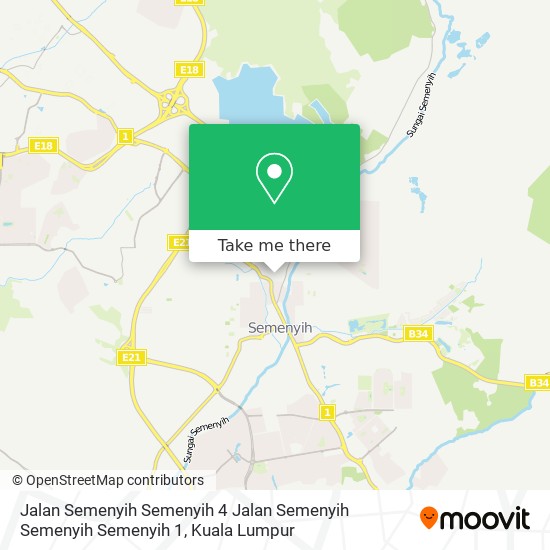 Jalan Semenyih Semenyih 4 Jalan Semenyih Semenyih Semenyih 1 map