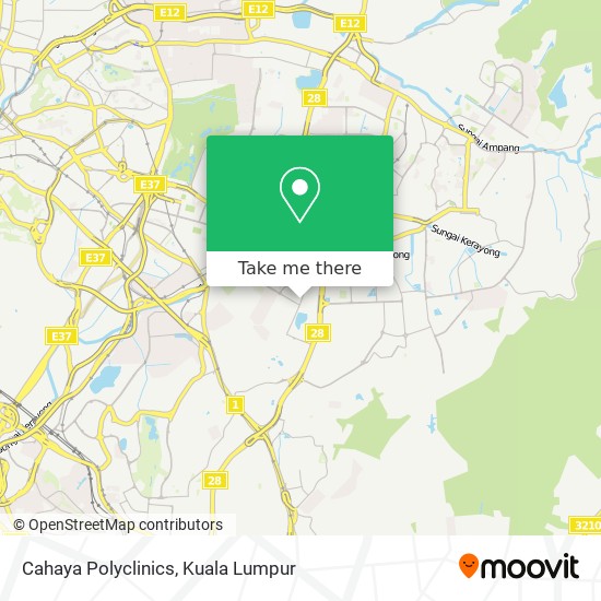 Cahaya Polyclinics map