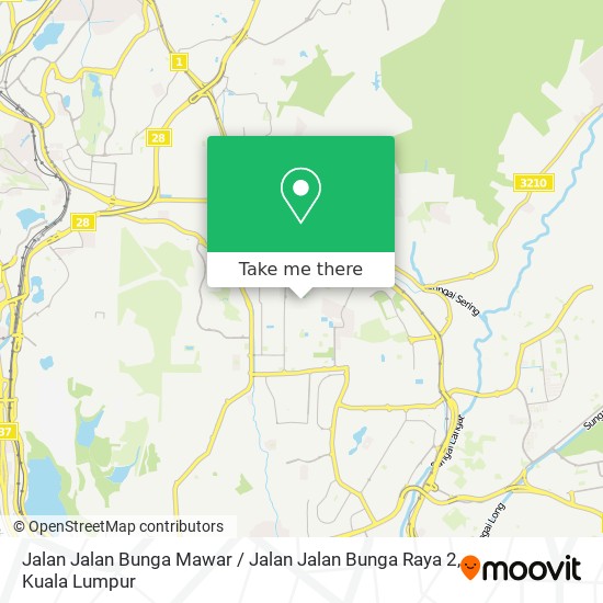 Jalan Jalan Bunga Mawar / Jalan Jalan Bunga Raya 2 map