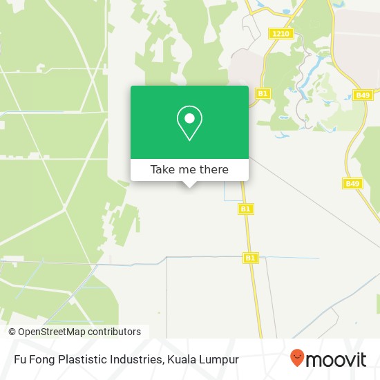 Fu Fong Plastistic Industries, Jalan Batu 42200 Kapar map