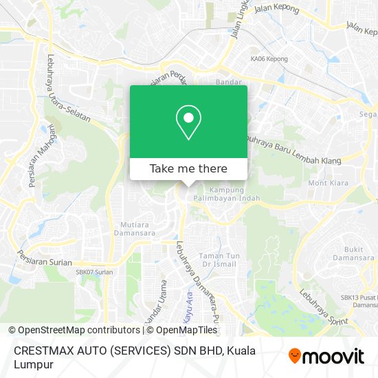 CRESTMAX AUTO (SERVICES) SDN BHD map