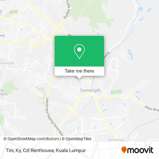 Tini, Ky, Czl Renthouse map