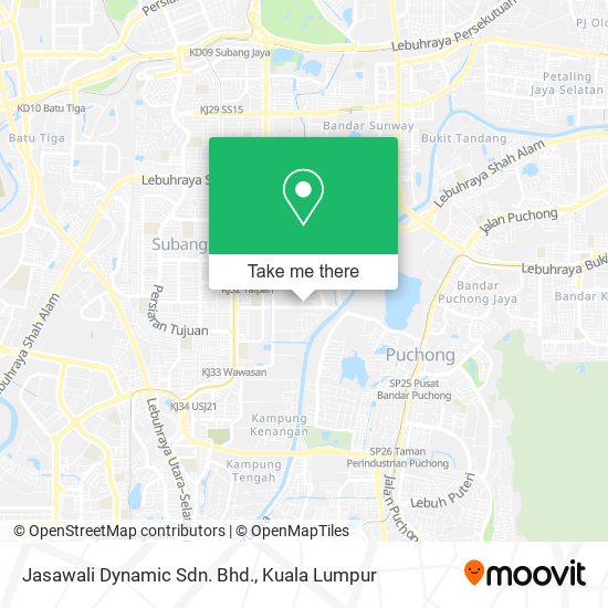 Jasawali Dynamic Sdn. Bhd. map