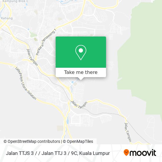 Jalan TTJS 3 / / Jalan TTJ 3 / 9C map