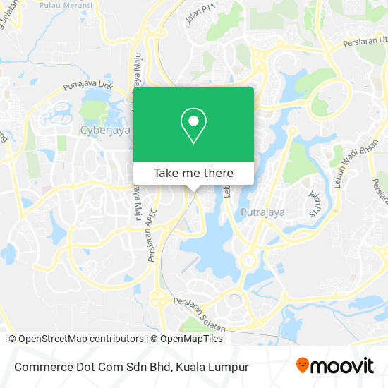 Commerce Dot Com Sdn Bhd map