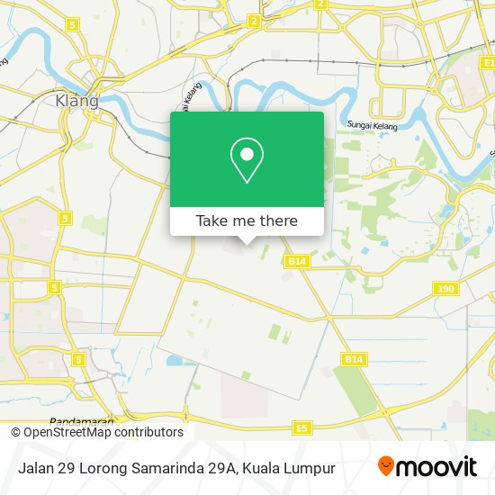 Jalan 29 Lorong Samarinda 29A map