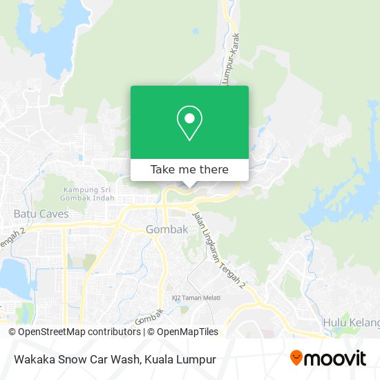 Wakaka Snow Car Wash map