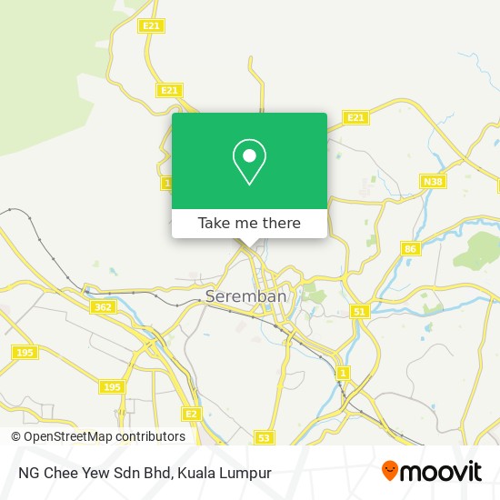 NG Chee Yew Sdn Bhd map