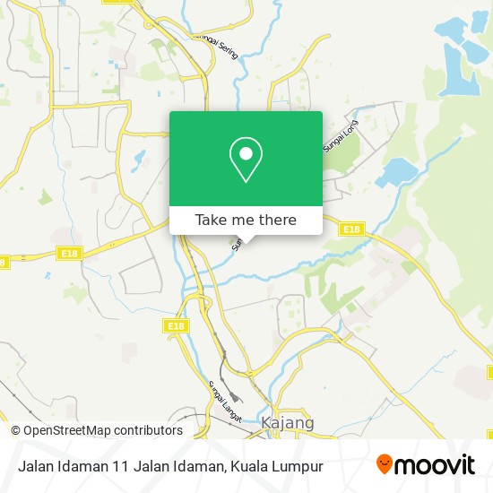 Jalan Idaman 11 Jalan Idaman map