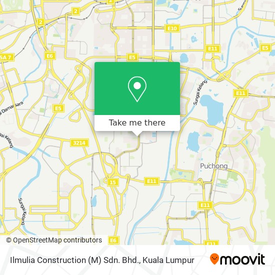 Peta Ilmulia Construction (M) Sdn. Bhd.