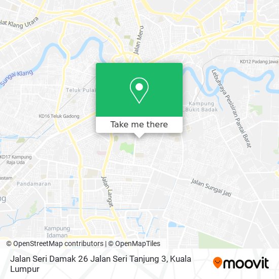 Jalan Seri Damak 26 Jalan Seri Tanjung 3 map