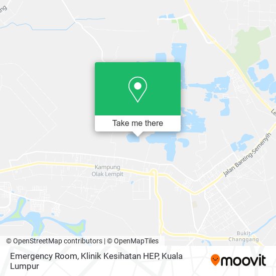 Peta Emergency Room, Klinik Kesihatan HEP, null