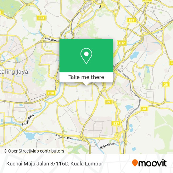 Kuchai Maju Jalan 3/116D map