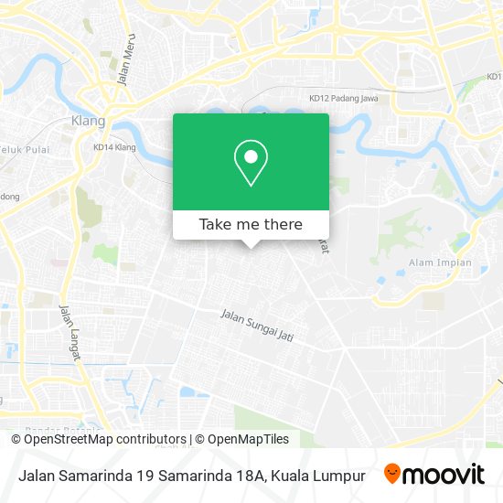 Jalan Samarinda 19 Samarinda 18A map