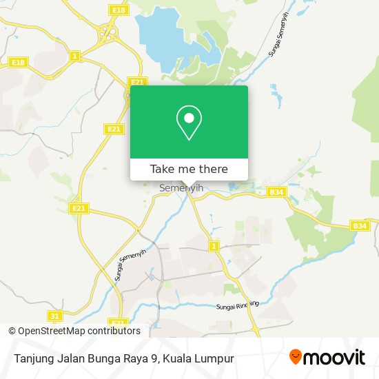 Tanjung Jalan Bunga Raya 9 map