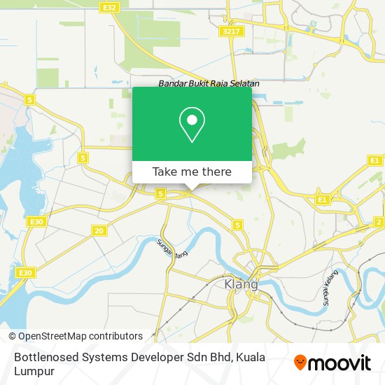 Bottlenosed Systems Developer Sdn Bhd map