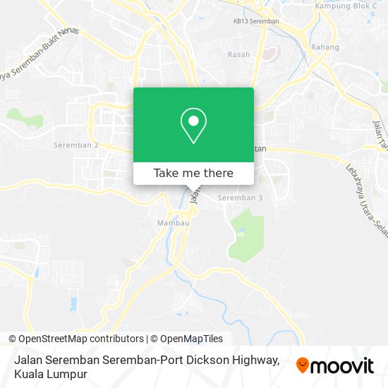 Jalan Seremban Seremban-Port Dickson Highway map