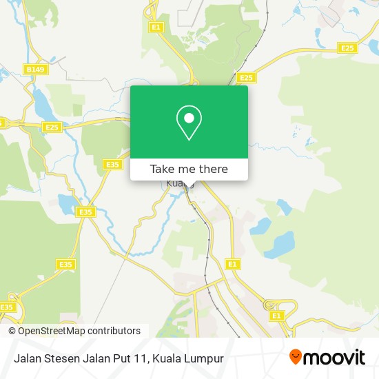 Jalan Stesen Jalan Put 11 map