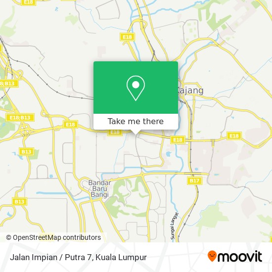 Jalan Impian / Putra 7 map