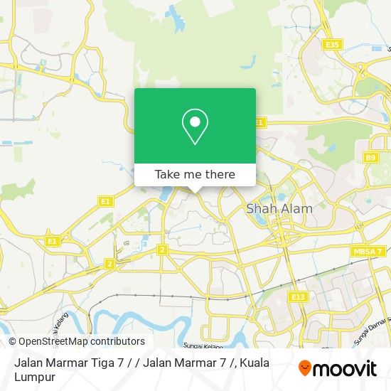 Jalan Marmar Tiga 7 / / Jalan Marmar 7 / map